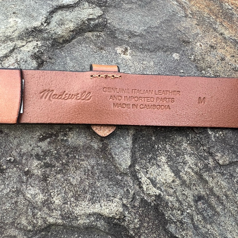 Madewell Backcountry Leather Belt - Picture 3 of 4